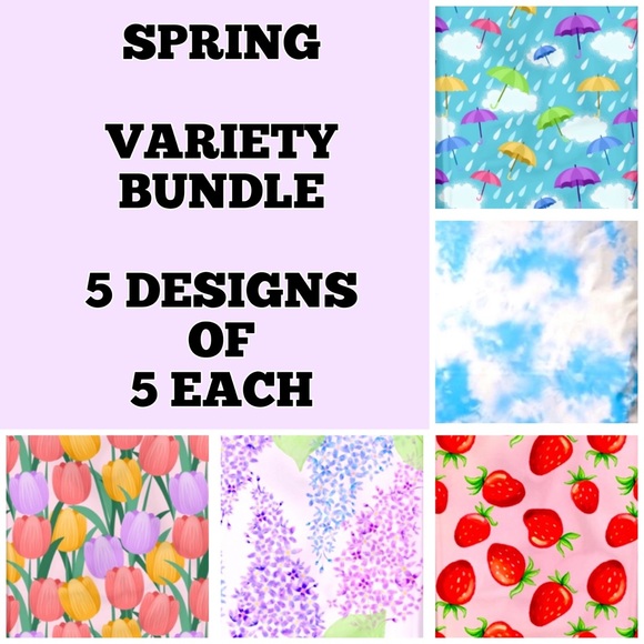 25 10X13 Spring Scents Bundle Poly Mailer P FIRM - Picture 2 of 7